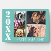 ターコイズハッピーニューイヤー2023 5フォトコラージュ フォトプラーク (正面)
