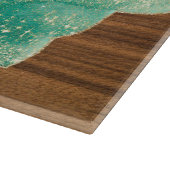 ターコイズハモッツィレチェムチャラネームグラス カッティングボード (角)