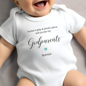 ターコイズハートは私の親権案になる ベビーボディスーツ