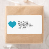 ターコイズハート ラベル (インサイチュ)