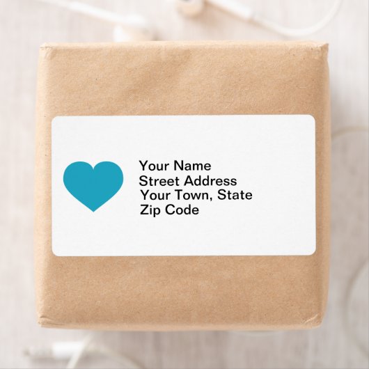 ターコイズハート ラベル (インサイチュ)