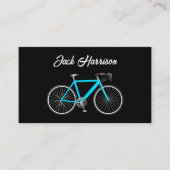 ターコイズバイクオンブラック 名刺 (正面)