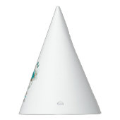 ターコイズバラと鍵 パーティーハット (右)