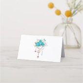 ターコイズバラと鍵 ロイヤリティカード (正面)