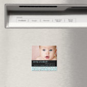 ターコイズバロックベビーフォトマグネット マグネット (インサイチュ (食洗機))