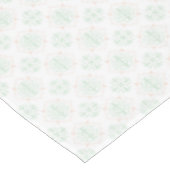 ターコイズバロック王室のダマスク テーブルクロス (アングル)