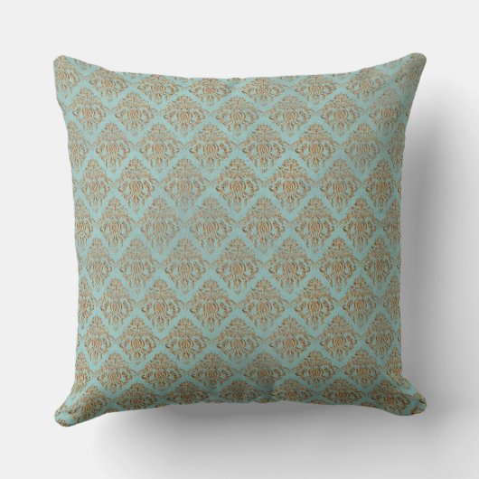 ターコイズバロック – 枕 (裏面)