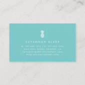 ターコイズパイナップル 名刺 (裏面)