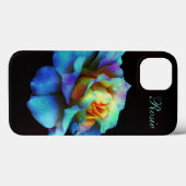 ターコイズパステルレインボーバラiPad Miniケース Case-Mate iPhoneケース (裏面 (横))