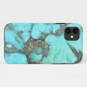 ターコイズパターン電話カバー Case-Mate iPhoneケース (裏面(横))