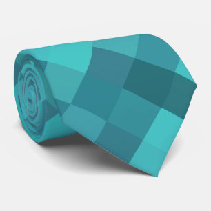 ターコイズパターン ネクタイ