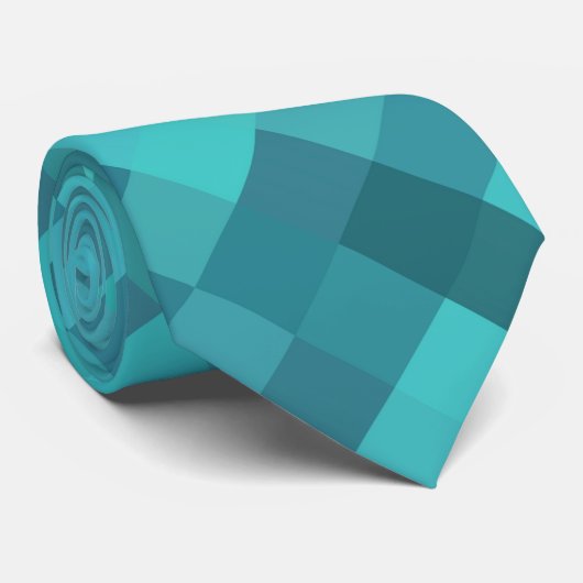 ターコイズパターン ネクタイ (ロール)
