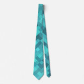 ターコイズパターン ネクタイ (正面)