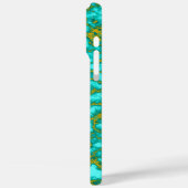 ターコイズパターン Case-Mate iPhoneケース (裏面 / 左)