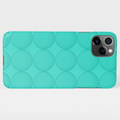 ターコイズパターン iPhoneケース (裏面横)