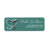 ターコイズパリパスポート ラベル (正面)