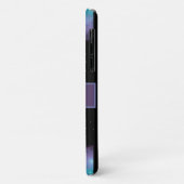 ターコイズパープルブラッククロージュード銀河系と星 Case-Mate iPhoneケース (裏面/左)