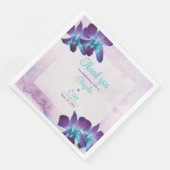 ターコイズパープルブルーデンドロビウムオーキッド結婚ズ (コーナー)