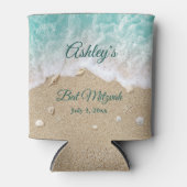 ターコイズビーチウェーブズバルミツワークール 缶クーラー (正面)