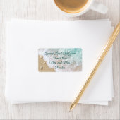 ターコイズビーチ波拡散ラブハンドサニタイザー ラベル (インサイチュ)