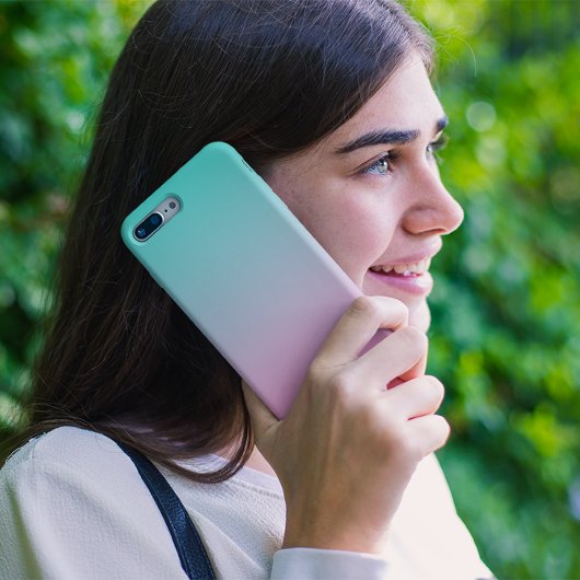 ターコイズピンクグラデーション Case-Mate iPhoneケース
