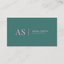 ターコイズピンクスタイリッシュモノグラモダンム