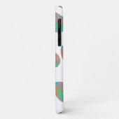 ターコイズピンクナシツリーリーフiPhone 11ケース Case-Mate iPhoneケース (裏面/左)