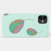 ターコイズピンクナシツリーリーフiPhone 11ケース Case-Mate iPhoneケース (裏面(横))