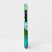 ターコイズピンクライム女子バレーボール Case-Mate iPhoneケース (裏面/左)