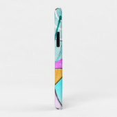 ターコイズピンクライム女子バレーボール Case-Mate iPhoneケース (裏面/右)