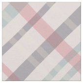 ターコイズピンク紫色の格子模様 ファブリック (クローズアップ)