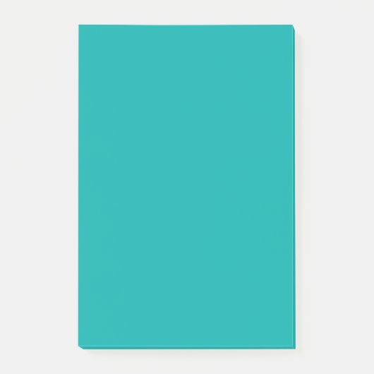 ターコイズピーコックのカラーデコーカスタマイズの準備 ポストイット (正面)