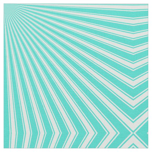 ターコイズファンキーSun Rays背景 ファブリック (クローズアップ)