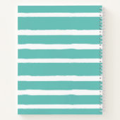 ターコイズフォトコラージュファミリーレシピ ノートブック (裏面)