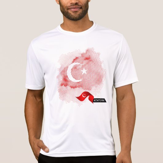 ターコイズフラグ Tシャツ (正面)