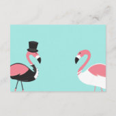 ターコイズフラミンゴ詳細 エンクロージャーカード (裏面)