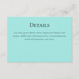 ターコイズフラミンゴ詳細 エンクロージャーカード