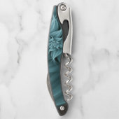 ターコイズフラワー素晴らしフラクタル ソムリエナイフ (裏面)