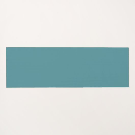 ターコイズフラワー素晴らしフラクタル ヨガマット (裏面(横))