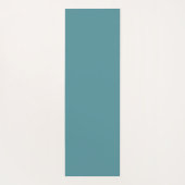 ターコイズフラワー素晴らしフラクタル ヨガマット (裏面)