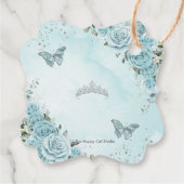 ターコイズフローラキンセアニェラスウィート16蝶 フェイバータグ (裏面)