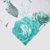 ターコイズフローラシリーズデザイン11ティッシュペーパー 薄葉紙 (詳細)