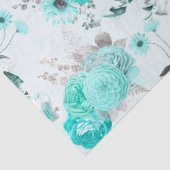 ターコイズフローラシリーズデザイン2 薄葉紙 (詳細)