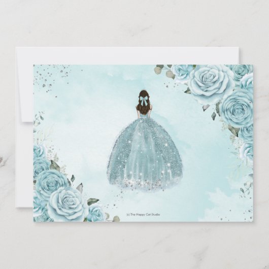 ターコイズフローラシルバーキンセアニェラSweet sixteen セーブザデート (裏面)