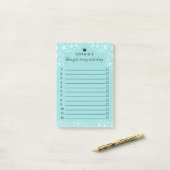 ターコイズフローラプリンセスクラウン征服する物 ポストイット (デスク上)