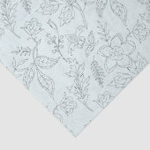 ターコイズフローラ系列デザイン6ティッシュペーパー 薄葉紙 (詳細)