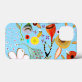 ターコイズフローラiPhone/iPadケース Case-Mate iPhoneケース (裏面 (横))