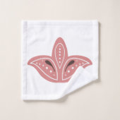 ターコイズブルーとスカンジナビア バスタオルセット (ウォッシュタオル)