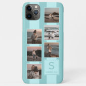 ターコイズブルーのカスタムフォト Case-Mate iPhoneケース (裏面)