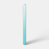 ターコイズブルーのフォークアート鳩のボヘミアン虹 SAMSUNG GALAXYケース (左側面)
